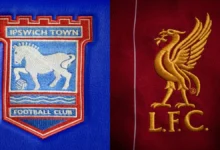 ipswich town vs liverpool f.c. lineups​