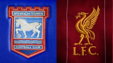 ipswich town vs liverpool f.c. lineups​