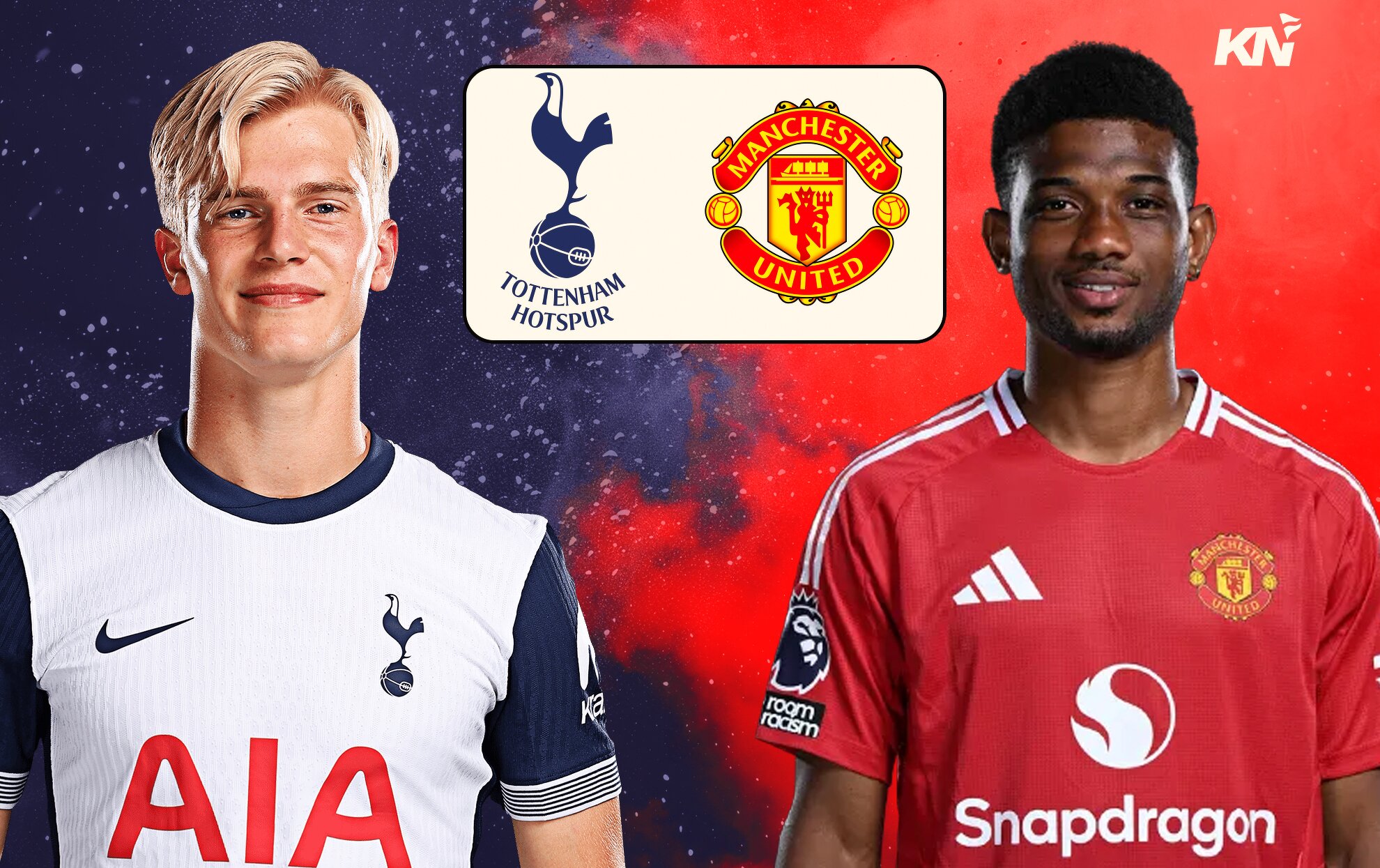 manchester united f.c. vs tottenham lineups​