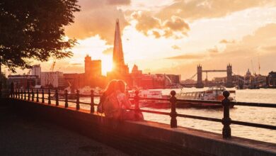 Sunset London​