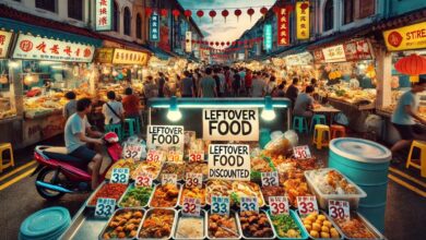 How Chinatown Hawker Leftovers Consumption Reduces Food Waste