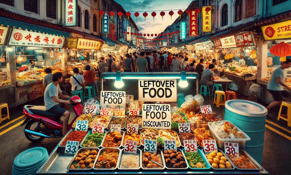 How Chinatown Hawker Leftovers Consumption Reduces Food Waste